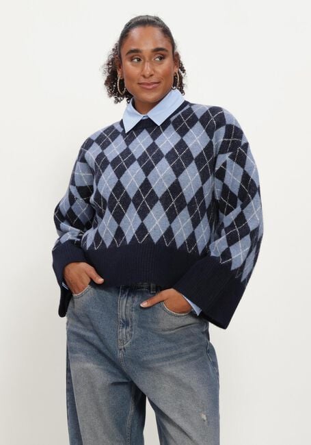 Dunkelblau NOTRE-V Pullover NV-ILA - large