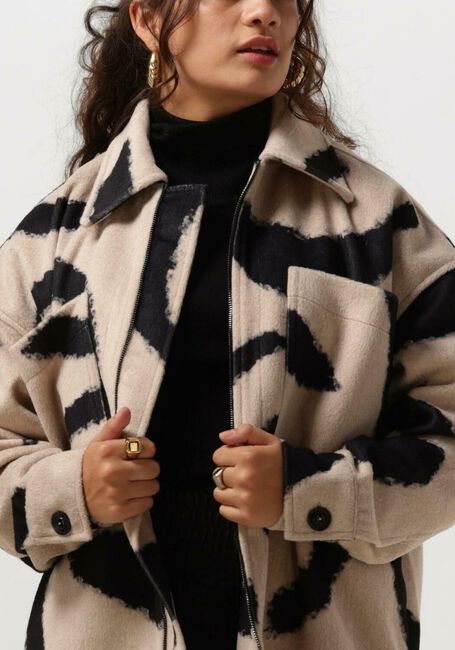 Sand EST'SEVEN Blusen EST’CHAMPS COAT BLOUSE - large