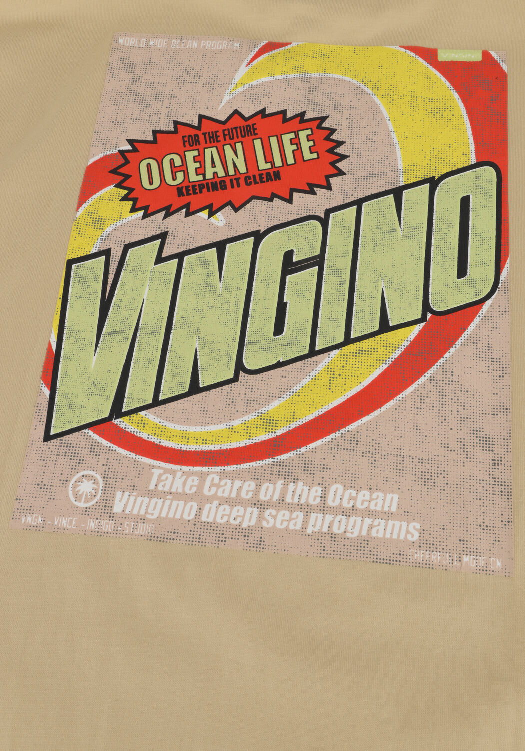 Beige VINGINO T-shirt HOCEAN - large