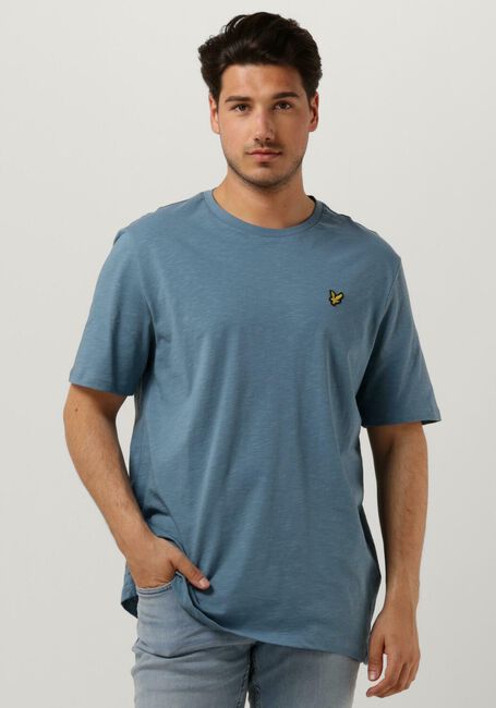 Blaue LYLE & SCOTT T-shirt SLUB T-SHIRT - large