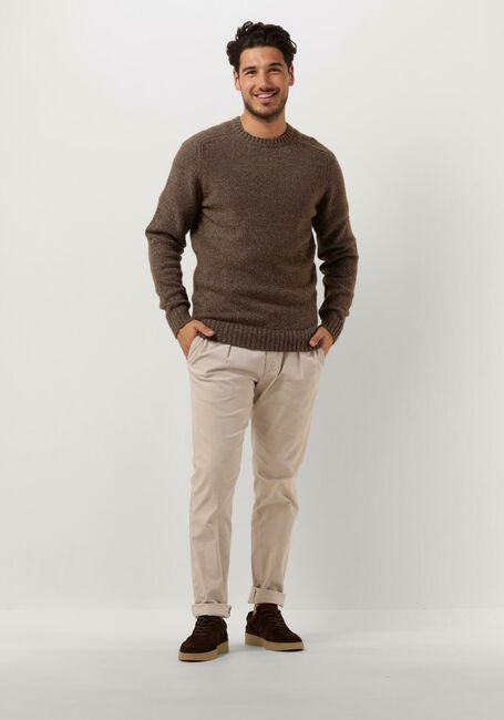 Braune PROFUOMO Pullover PULLOVER CREW NECK - large