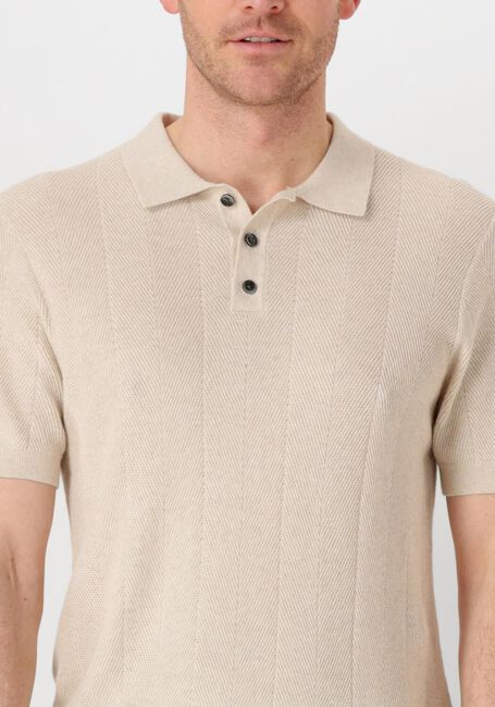 Beige PROFUOMO Polo-Shirt POLO SHORT SLEEVE - large