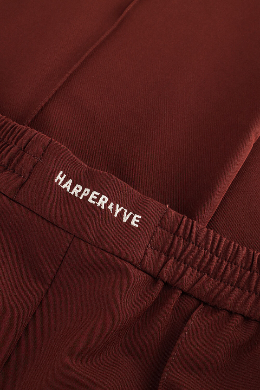 Braune HARPER & YVE Weite Hose DORA-PA - large