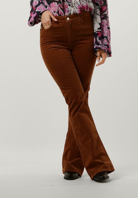 Braune FABIENNE CHAPOT Flared jeans EVA FLARE TROUSERS 178 - large