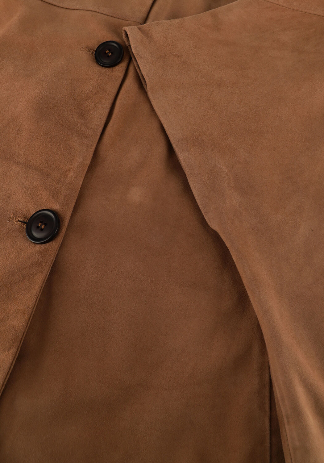 Camelfarbene STUDIO AR Jack CLARA GOAT SUEDE - large