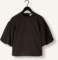 Schwarze SELECTED WOMEN Top SLFAGNETHE 2/4 O-NECK JAQUARD TOP Schwarze SELECTED WOMEN Top SLFAGNETHE 2/4 O-NECK JAQUARD TOP - medium