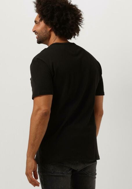Schwarze TOMMY JEANS T-shirt TJM CLASSIC WAFFLE TEE S - large