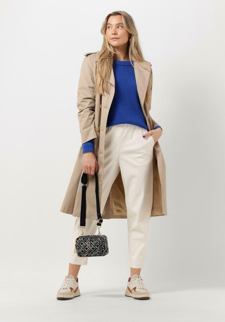 Beige TOMMY HILFIGER Trenchcoats COTTON BLEND DB TRENCH - large