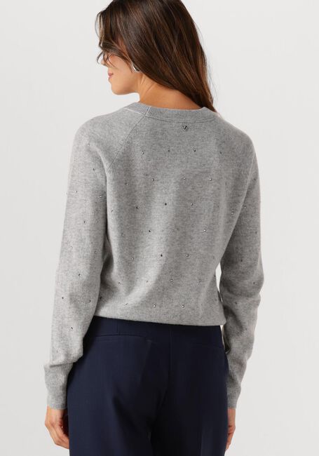 Graue FABIENNE CHAPOT Pullover LIDI RHINESTONE PULLOVER - large