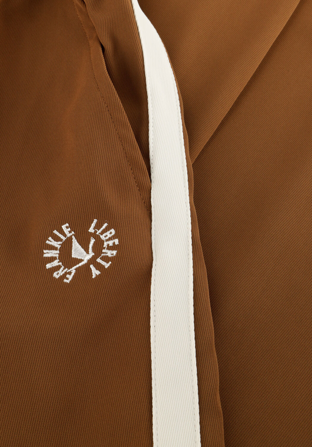 Braune FRANKIE & LIBERTY Weite Hose TEGAN TRACKSUIT PANT - large