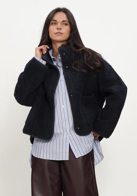 Blaue KNIT-TED Jacken JILL JACKET - large