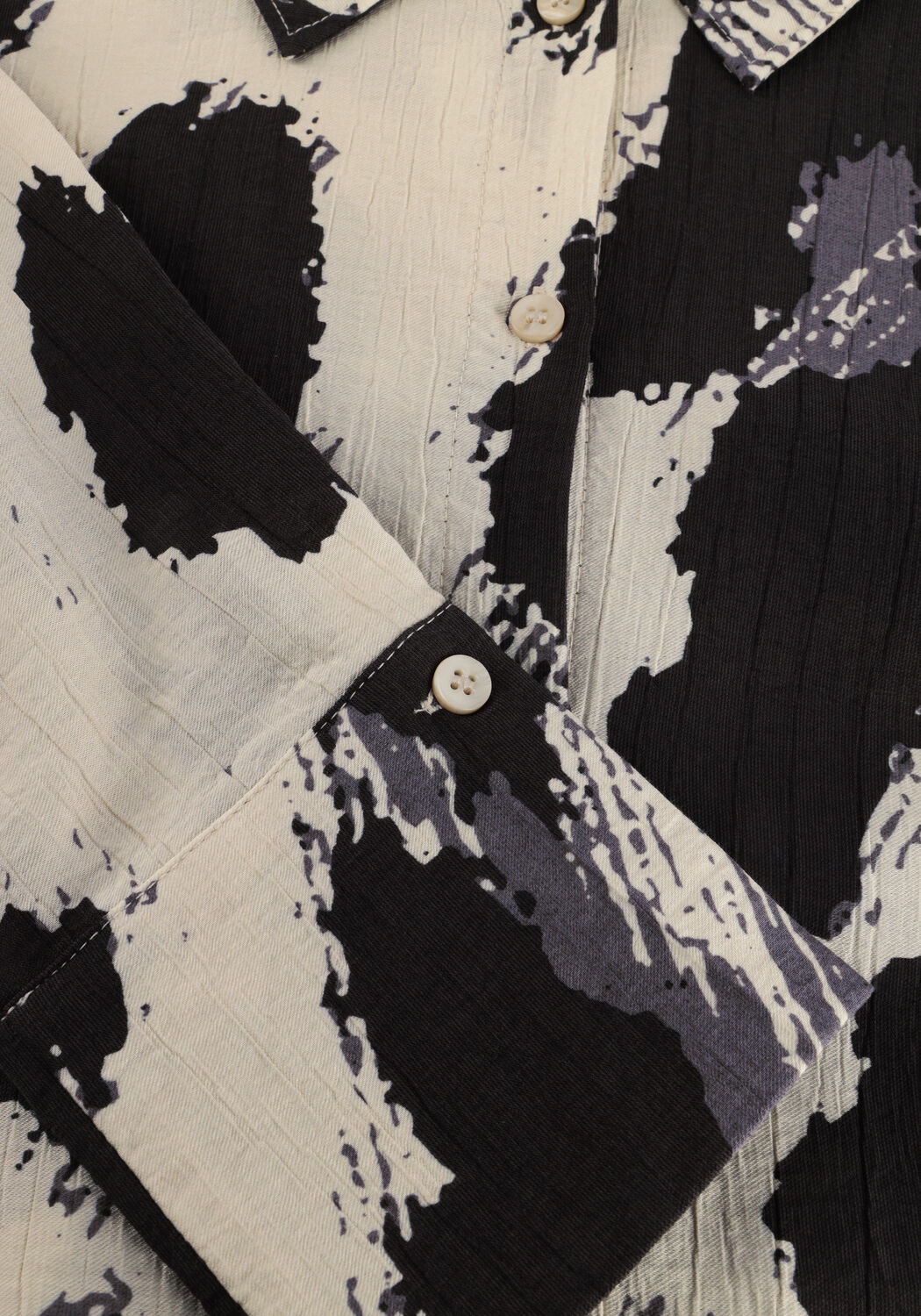 Beige MSCH COPENHAGEN Maxikleid MSCHKARALIE JUSIA SHIRT DRESS AOP - large