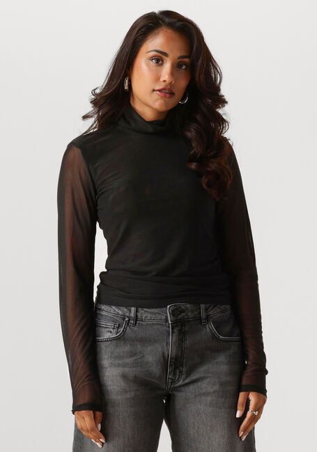 Schwarze NOTRE-V Tops & T-shirts NV-GULIANA MESH TOP - large