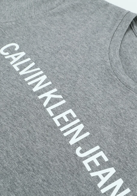 Graue CALVIN KLEIN T-shirt INSTITUTIONAL L - large