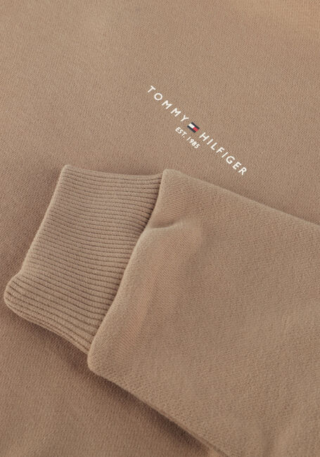 Sand TOMMY HILFIGER Sweatshirt MINI CORP HOODIE - large