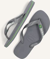 Graue HAVAIANAS Zehentrenner BRASIL LOGO DAMES Graue HAVAIANAS Zehentrenner BRASIL LOGO DAMES - medium