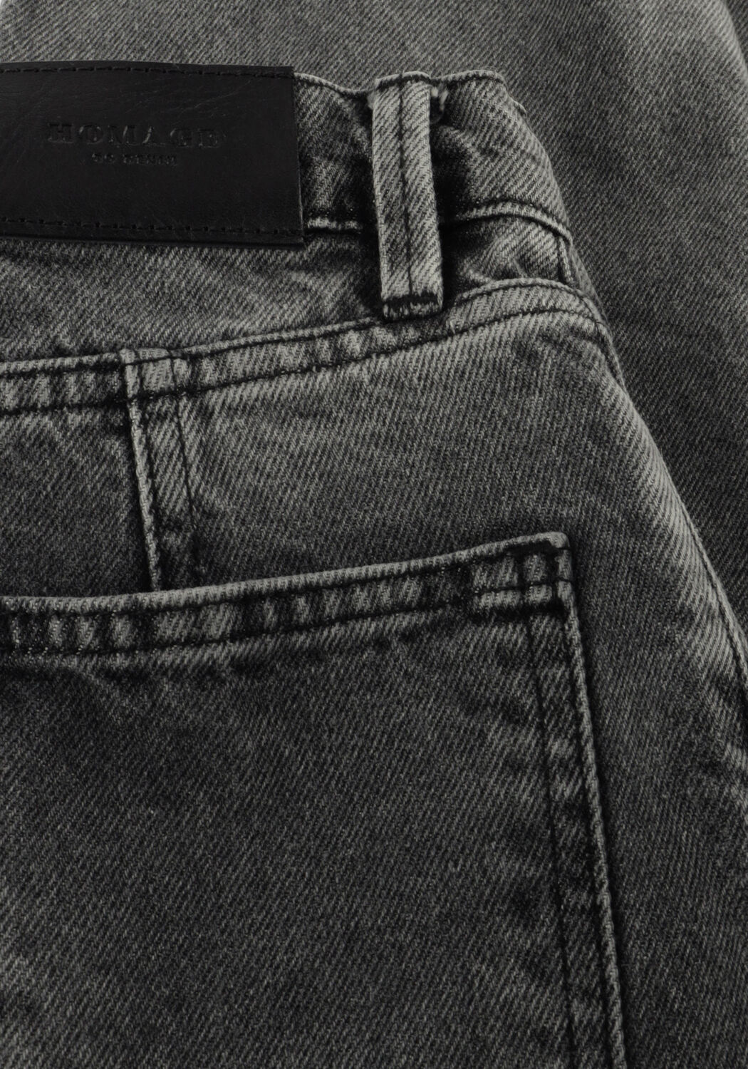 Dunkelgrau HOMAGE Wide jeans AMBER - large