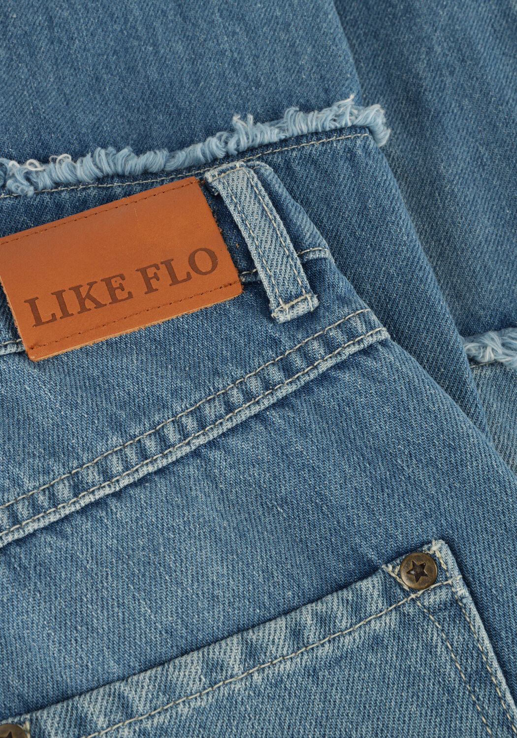 Blaue LIKE FLO Wide jeans FEMM FLO DENIM WIDE LEG - large