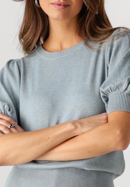 Blaue MINUS Pullover LIVA KNIT TEE - large