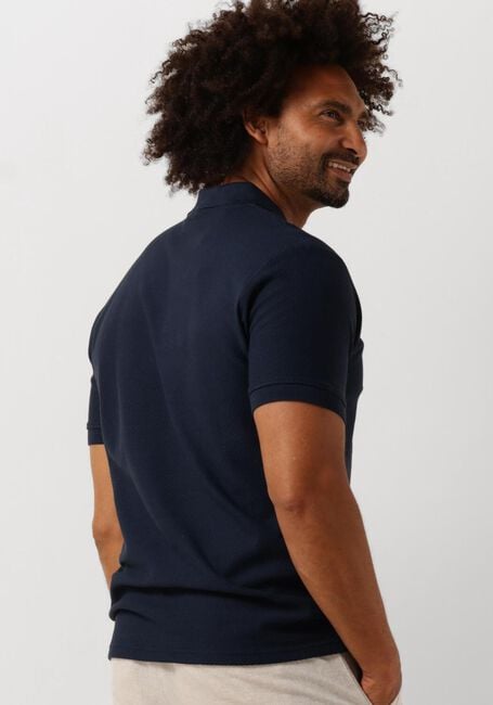 Dunkelblau SELECTED HOMME T-shirt SLHMAURICE STRUCTURE SS POLO - large