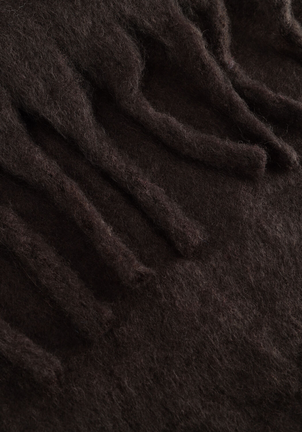 Braune AMERICAN VINTAGE Schal ZINACO - large