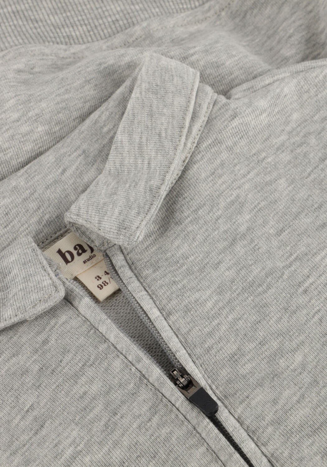 Graue BAJE STUDIO Polo-Shirt TEBA - large