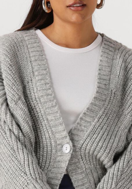 Graue NUKUS Pullover JOLIJN CARDIGAN - large