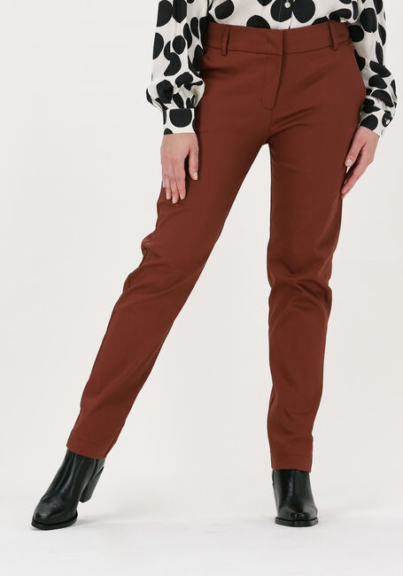Braune SUMMUM Hose TROUSERS CLASSIC STRETCH - large
