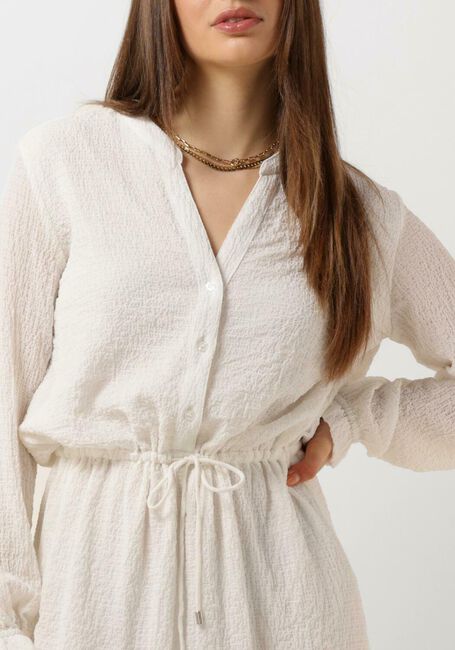 Ecru ALIX THE LABEL Minikleid LADIES WOVEN STRUCTURED CHIFFON DRESS - large