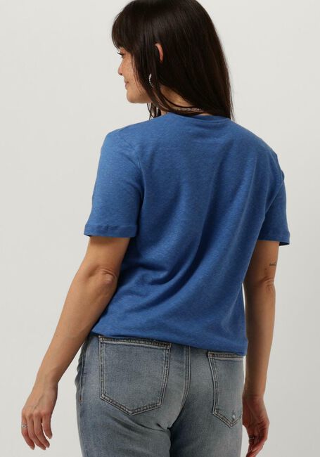 Blaue ACCESS Top SHORT-SLEEVE V BLOUSE - large