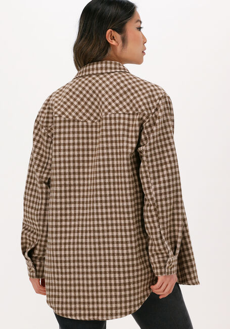 Braune OBJECT Bluse YOLA SHIRT - large