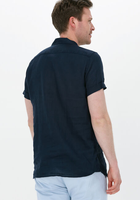 Blaue DSTREZZED Casual-Oberhemd RESORT SHIRT S/S LINEN - large