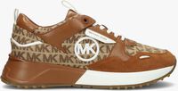 Cognacfarbene MICHAEL KORS Sneaker low THEO TRAINER - medium