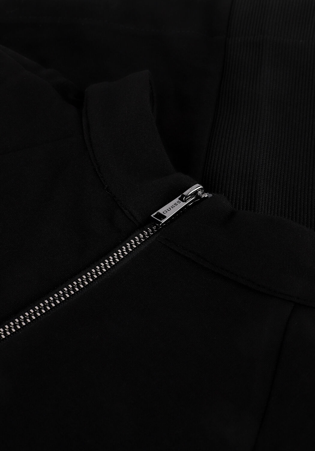 Schwarze GUESS Midikleid MILENA DRESS - large