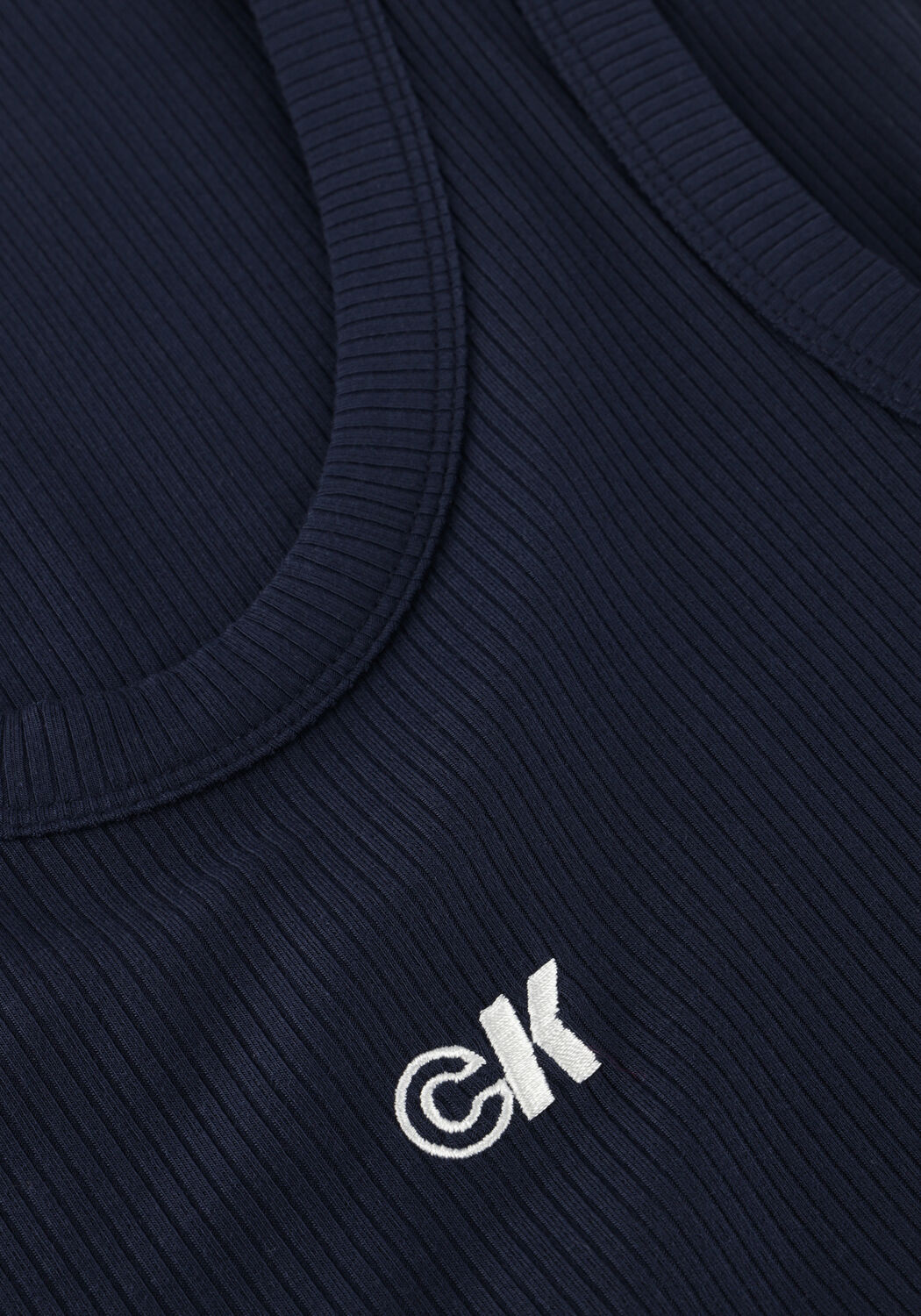 Dunkelblau CALVIN KLEIN Top A-MODAL RIB TANK - large