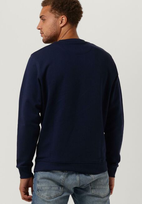Blaue LYLE & SCOTT Pullover CREW NECK SWEATSHIRT - large