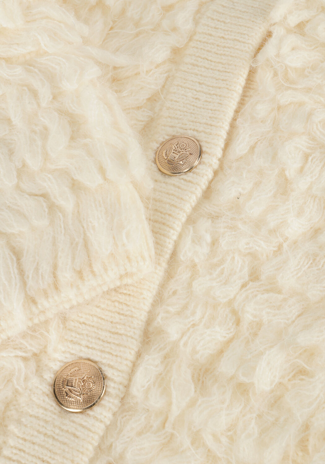 Wei&szlig;e IBANA Strickjacke CERRY - large