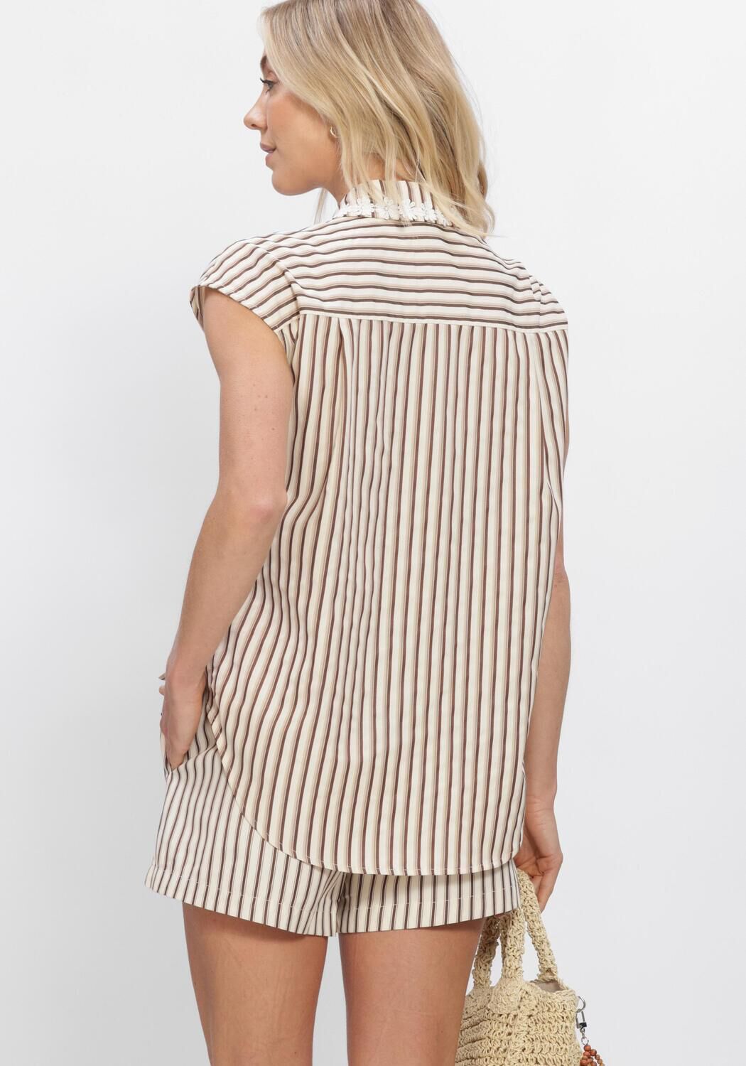 Braune YDENCE Blusen BLOUSE EMI - large