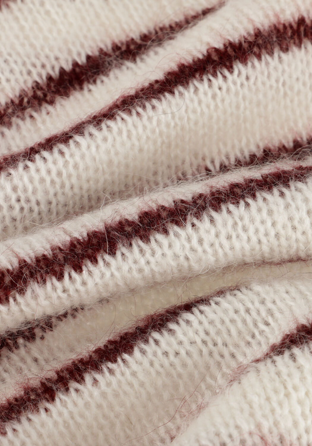 Bordeaux AMAYA AMSTERDAM Rollkragenpullover JANE KNITWEAR - large