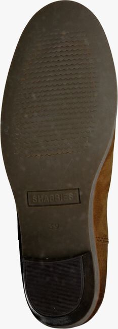 Cognacfarbene SHABBIES Hohe Stiefel 201018 - large