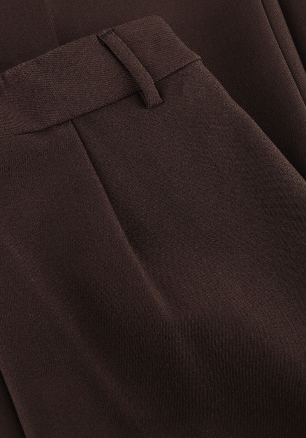 Braune CO'COUTURE Weite Hose VOLA LONG WIDE PANT - large