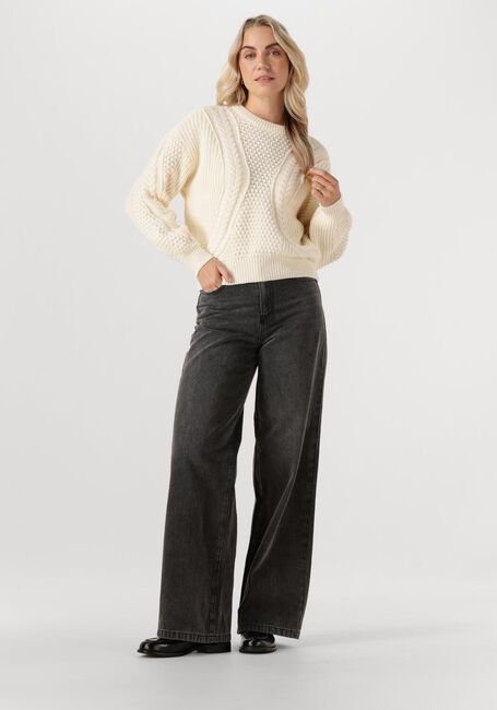 Anthrazit ROUGE EDIT Wide jeans ROUMORA HW WF F/L RELAXED JEANS - large