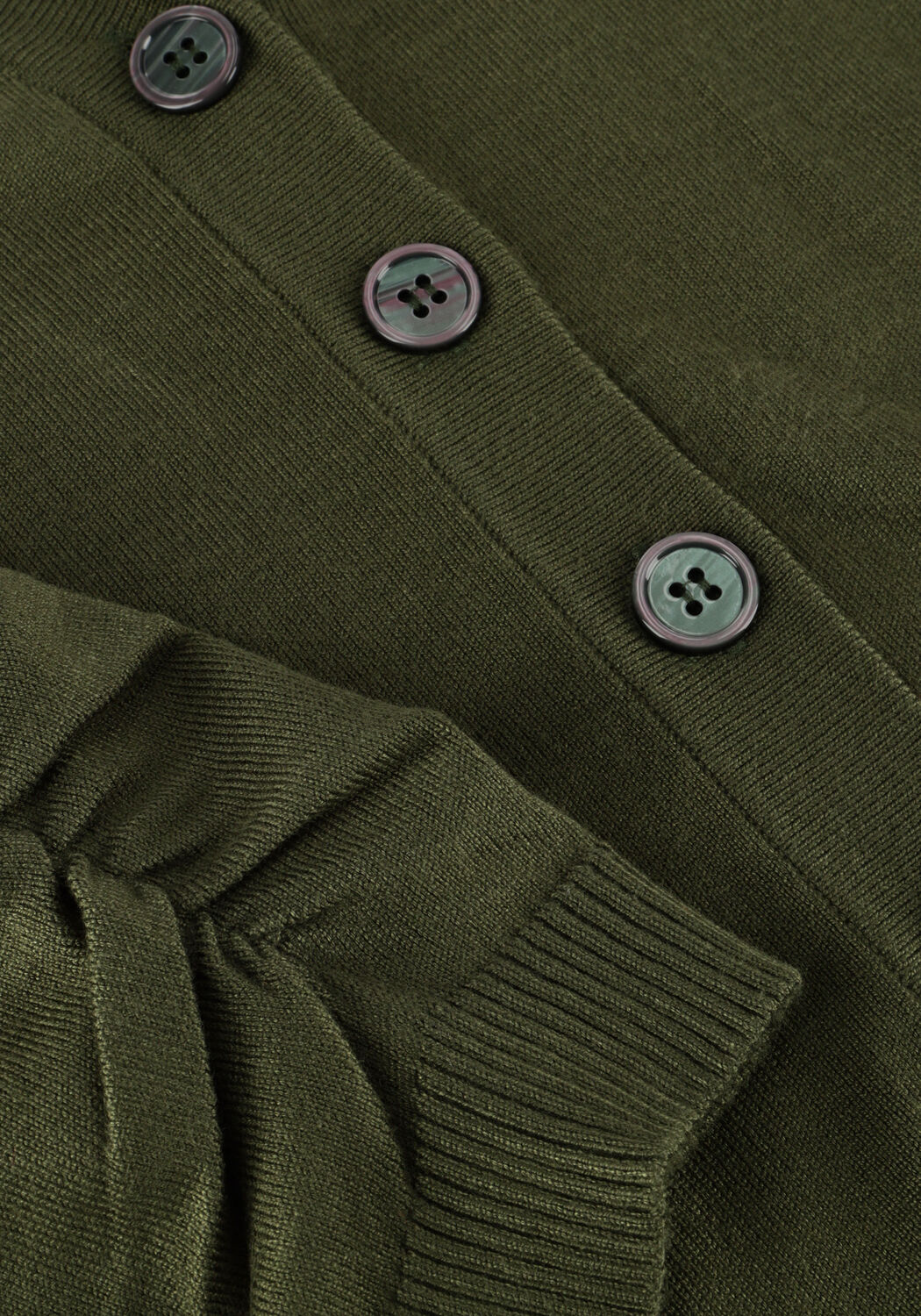 Dunkelgr&uuml;n MINUS Strickjacke SEANA KNIT CARDIGAN - large