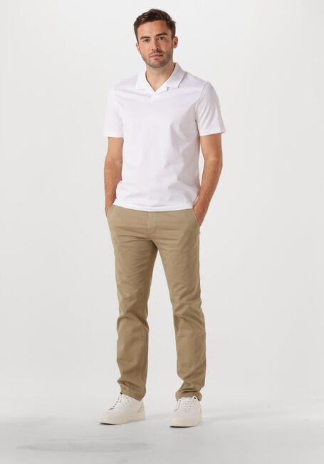 Weiße HUGO Polo-Shirt DIMERSPOLO 10271881 - large