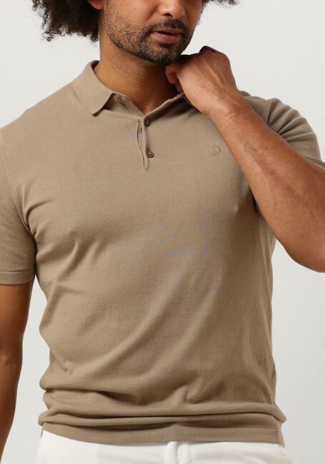 Beige DSTREZZED Polo-Shirt DS_CAMILO POLO - large