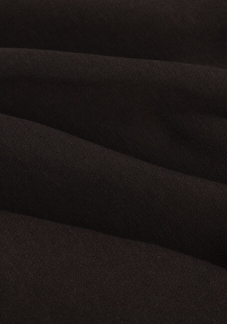 Schwarze SCOTCH & SODA Minikleid ZIPPED NECK SWEAT DRESS WITH PUFFED SLEEVES - large