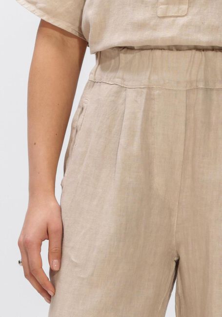 Beige BY-BAR Weite Hose BENJI LINNEN PANTS - large