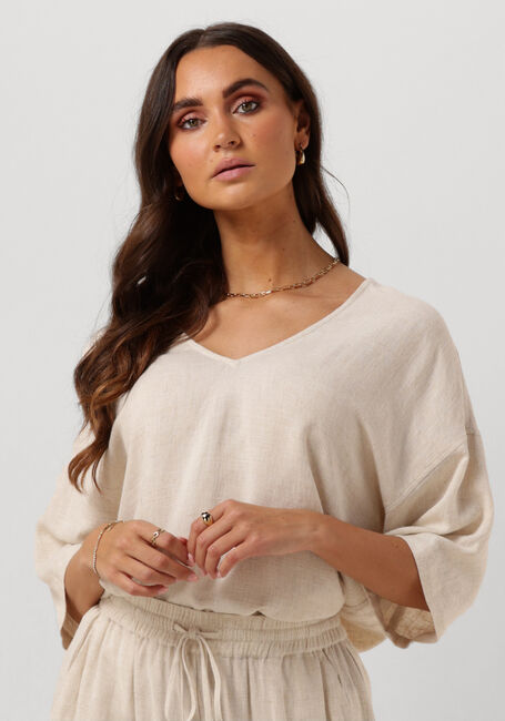 Sand CIRCLE OF TRUST T-shirt PARKER TOP - large