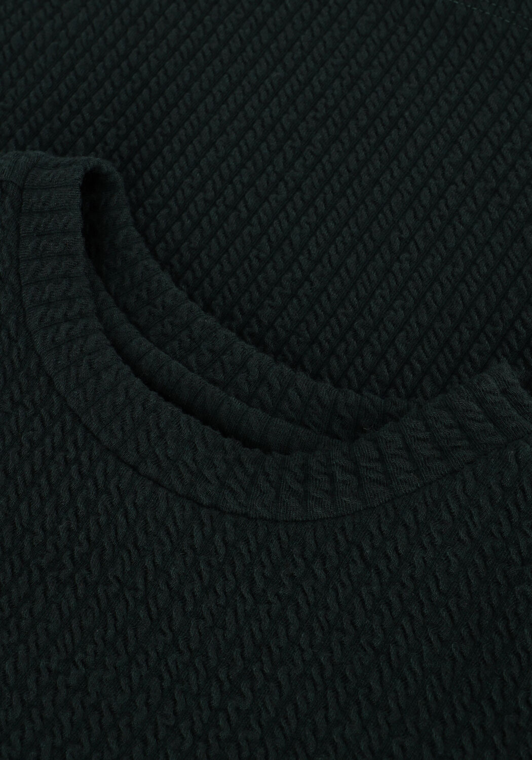 Dunkelgr&uuml;n MOODSTREET Top TOP SAMMY STRUCTURE KNIT - large