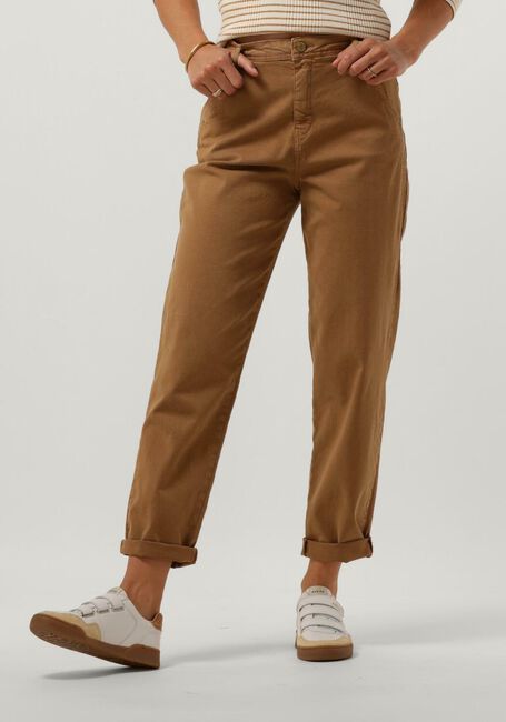 Braune SUMMUM Barrel jeans BARREL FIT PANTS LUX COTTON STRETCH TWILL - large